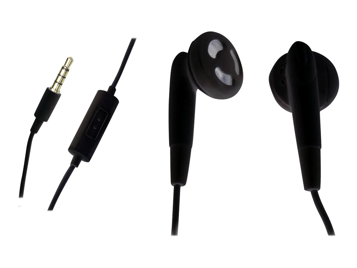 Sandberg Speak'n Go Earset - Ohrhörer mit Mikrofon - Ohrstöpsel - kabelgebunden - 3,5 mm Stecker - Schwarz