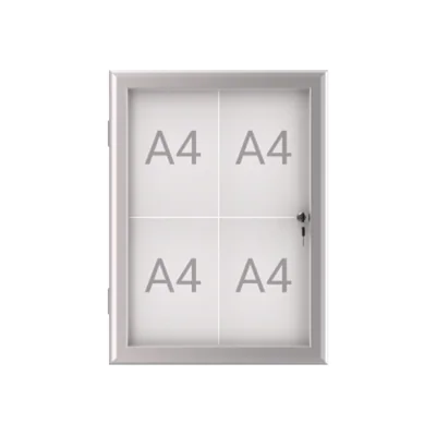 Jakob Maul GmbH MAUL Excite, 434 x 608 mm, Porträt, Stahl, Glas, Aluminium, 1 Tür(en), 522 mm 6653408