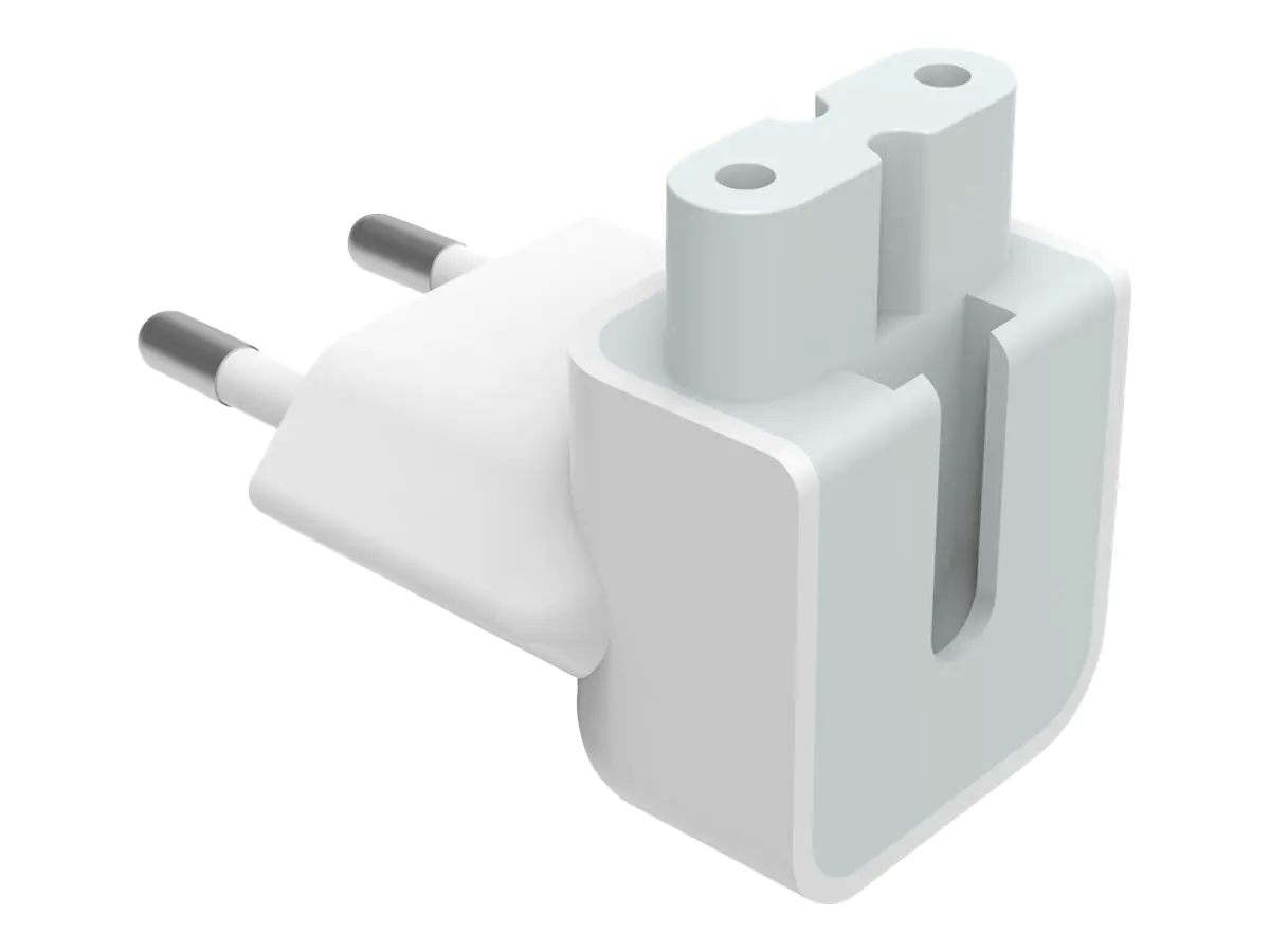 Vision - Adapter für Power Connector - power IEC 60320 C7 zu power CEE 7/7 - weiß - Europa