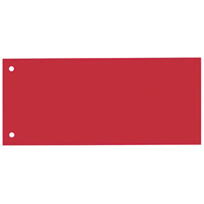 Bene Trennstreifen 201950RT Karton rot 100 St./Pack.