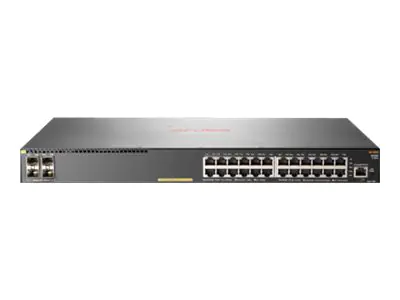 HPE Aruba 2930F 24G PoE+ 4SFP+ - Switch - L3 - managed - 24 x 10/100/1000 (PoE+) + 4 x 1 Gigabit/10 Gigabit SFP+ (Uplink) - an Rack montierbar - PoE+ (370 W) HPE Aruba 2930F 24G PoE+ 4SFP+ - Switch - L3 - managed - 24 x 10/100/1000 (PoE+) + 4 x 1 Gigabit/10 Gigabit SFP+ (Uplink) - an Rack montierbar - PoE+ (370 W)