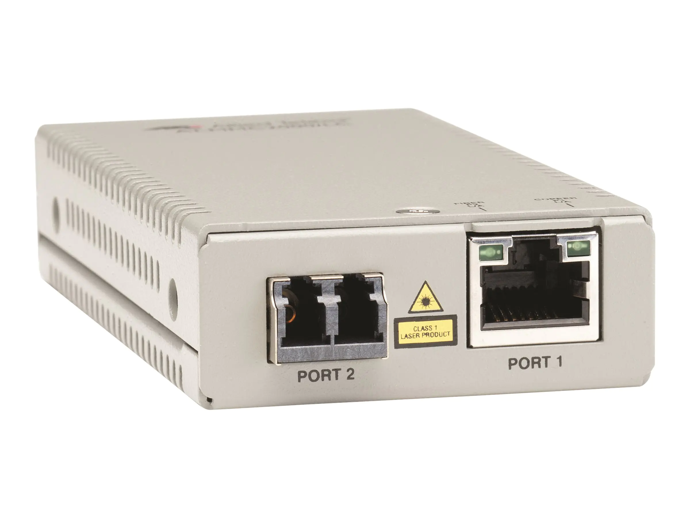 Allied Telesis AT MMC200/LC - Medienkonverter - 100Mb LAN - 10Base-T, 100Base-FX, 100Base-TX - RJ-45 / LC Multi-Mode - bis zu 2 km - 1310 nm - TAA-konform