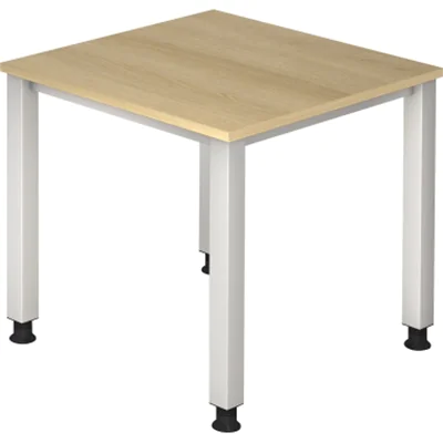 Hammerbacher Schreibtisch VQS08/E 4Fuß 80x80cm eiche Hammerbacher Schreibtisch VQS08/E 4Fuß 80x80cm eiche