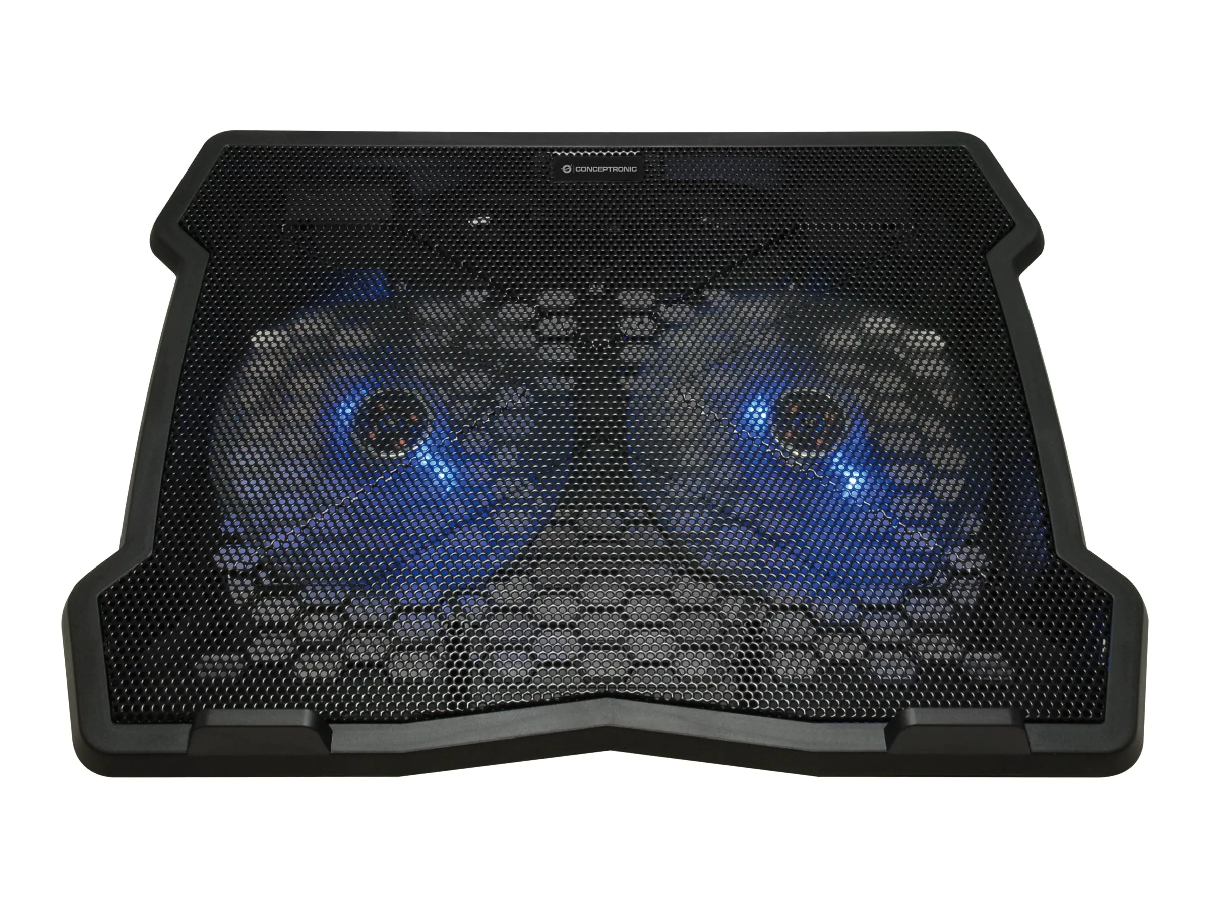 Conceptronic Thana - Notebook-Kühlpad - mit 2 Ventilatoren - 39.6 cm (15.6")
