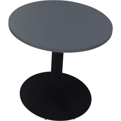 Bespr.ti. Rund Tellerfuß Rund 800xH720 an/Lavagrau Bespr.ti. Rund Tellerfuß Rund 800xH720 an/Lavagrau