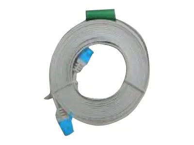 LogiLink - Patch-Kabel - RJ-45 (M) zu RJ-45 (M) - 20 m - UTP - CAT 5e - geformt, flach - weiß