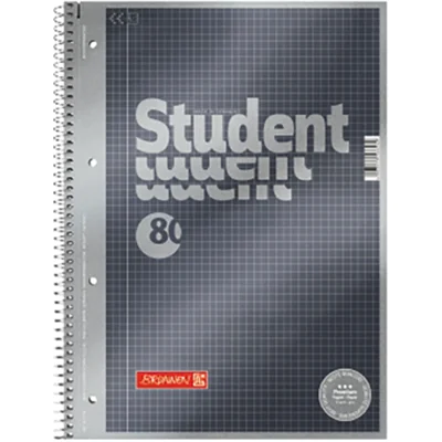 Brunnen 1067142, Monochromatisch, Grau, A4, 80 Blätter, Glänzend, 90 g/m² 10-67 142