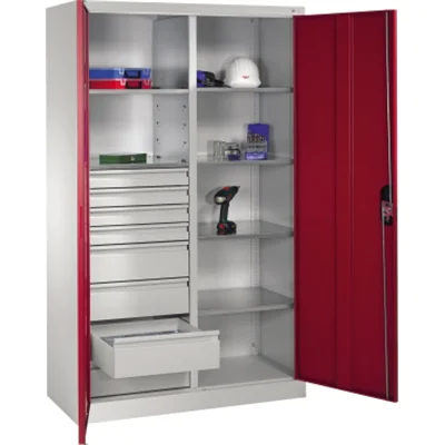 C+P Werkzeugschrank 8931305S10056 6Bd. 6Sch. 1950x1200x500mm lgr/rrt