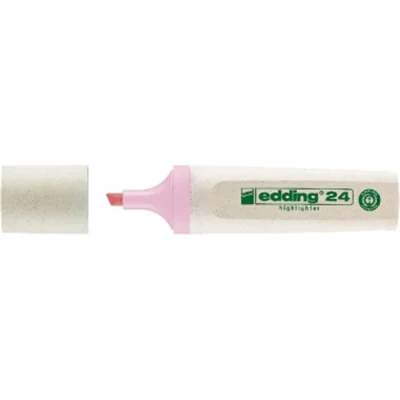 EDDING EcoLine 24, 1 Stück(e), Rose, Meißel, Pink, Weiß, Röhre, 2 mm 4-24138