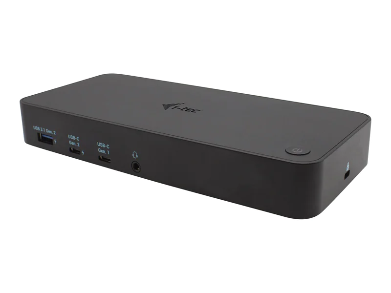 i-Tec - Dockingstation - USB-C / Thunderbolt 3 - DP, HDMI - 1GbE i-Tec - Dockingstation - USB-C / Thunderbolt 3 - DP, HDMI - 1GbE