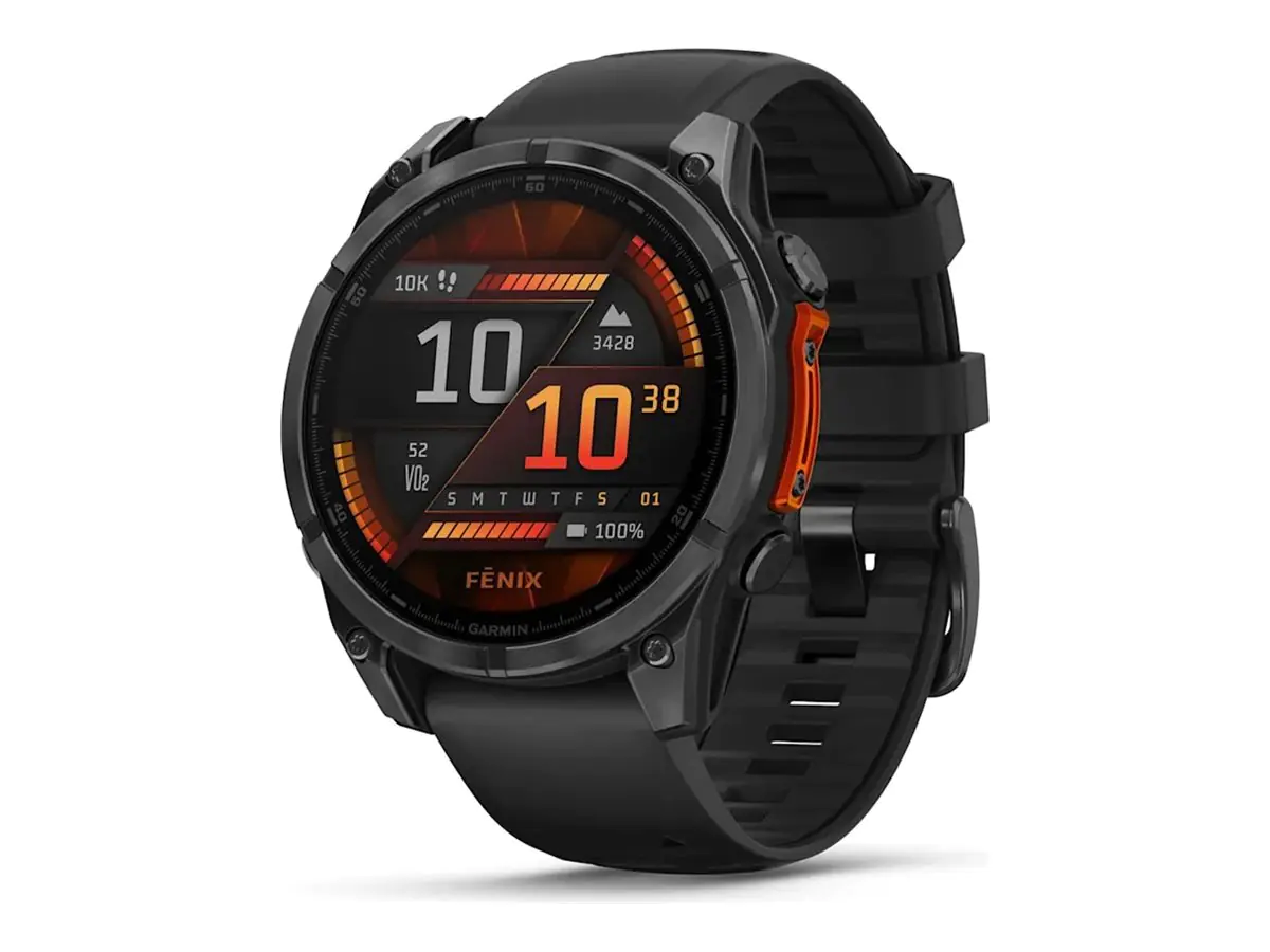 Garmin fenix 8 - 47 mm AMOLED Schwarz/Schiefergrau