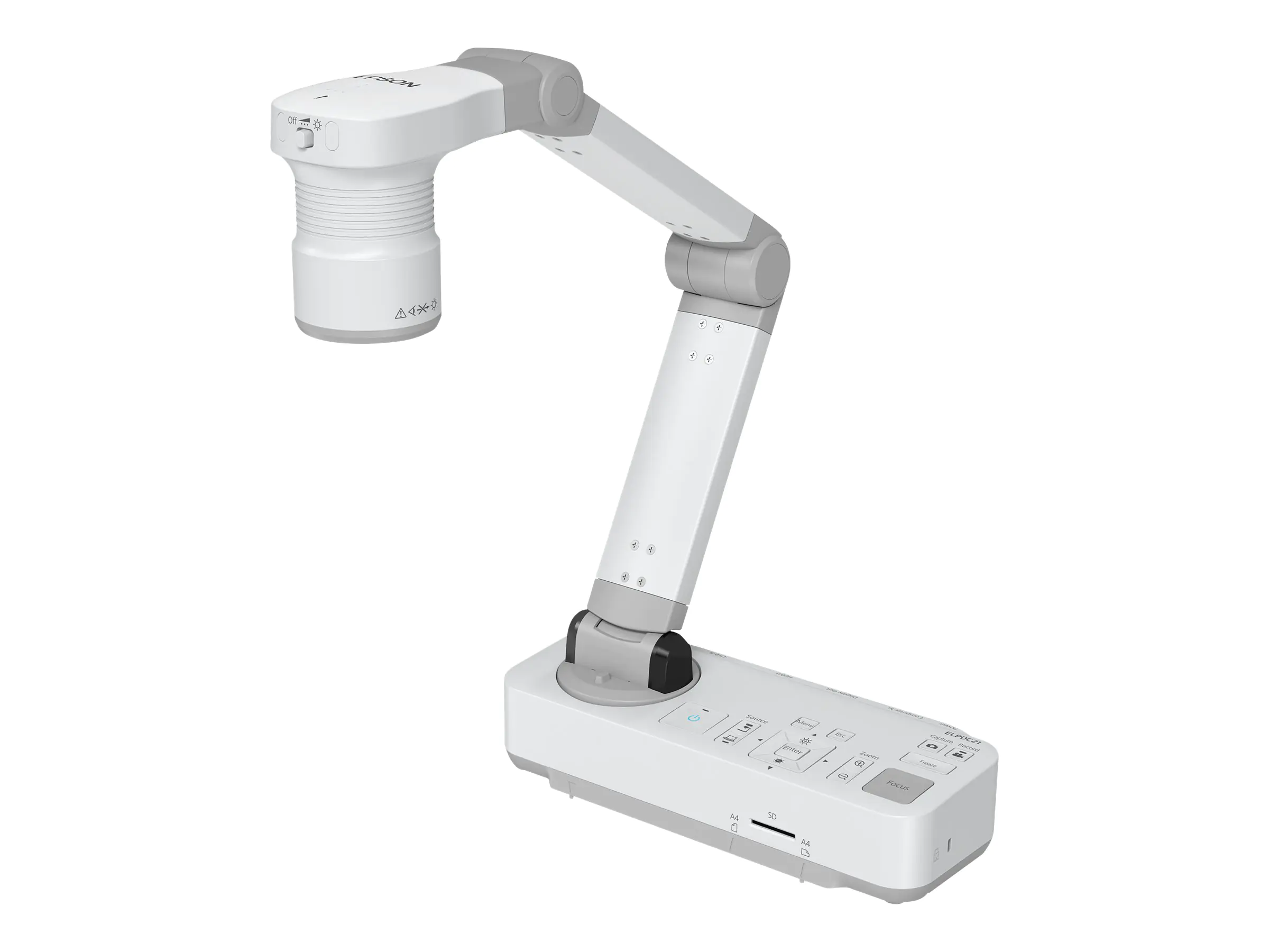 Epson ELPDC21 - Digitale Dokumentenkamera - Farbe - 2,1 MP - 1920 x 1080 - Audio - VGA, HDMI - USB
