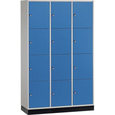 C+P Schließf.schrank 8470302S10041 12Fächer 1950x1220x500mm lgr/lbl C+P Schließf.schrank 8470302S10041 12Fächer 1950x1220x500mm lgr/lbl