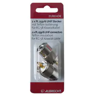Albrecht 50120 - PL259/6 - PL259/6 - Männlich/Weiblich - 2 Stück(e)