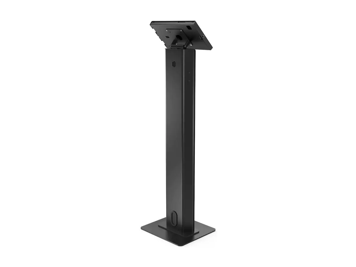 Compulocks Surface Pro 8-11 Apex Enclosure Brandable Floor Stand - Aufstellung - für Tablett - Branding-fähig - verriegelbar - Metallrahmen - Schwarz - Bildschirmgröße: 33 cm (13") - Bodenaufstellung - für Microsoft Surface Pro 8, Pro 9