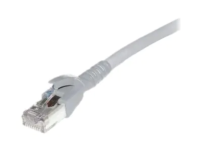 Dätwyler - Patch-Kabel - RJ-45 (M) zu RJ-45 (M) - 15 m - SFTP, PiMF - CAT 6a - geschirmt, halogenfrei, ohne Haken - weiß