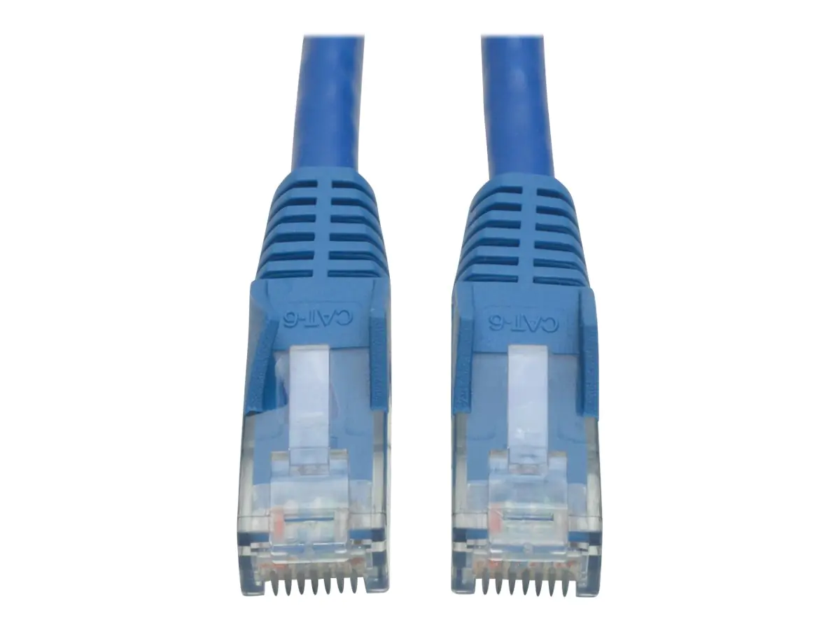Eaton Tripp Lite Series Cat6 Gigabit Snagless Molded (UTP) Ethernet Cable (RJ45 M/M), PoE, Blue, 2 ft. (0.61 m), 50-Piece Bulk Pack - Patch-Kabel - RJ-45 (M) zu RJ-45 (M) - 61 cm - UTP - CAT 6 - geformt, ohne Haken, verseilt - Blau (Packung mit 50) Eaton Tripp Lite Series Cat6 Gigabit Snagless Molded (UTP) Ethernet Cable (RJ45 M/M), PoE, Blue, 2 ft. (0.61 m), 50-Piece Bulk Pack - Patch-Kabel - RJ-45 (M) zu RJ-45 (M) - 61 cm - UTP - CAT 6 - geformt, ohne Haken, verseilt - Blau (Packung mit 50)