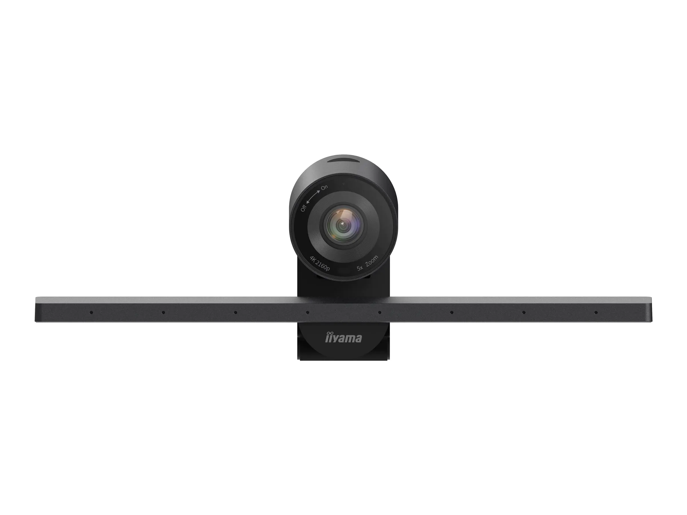 Iiyama UC-CAM10PRO-MA1 - Webcam - neigen - Farbe - 8,46 MP - Audio - drahtlos - USB-C