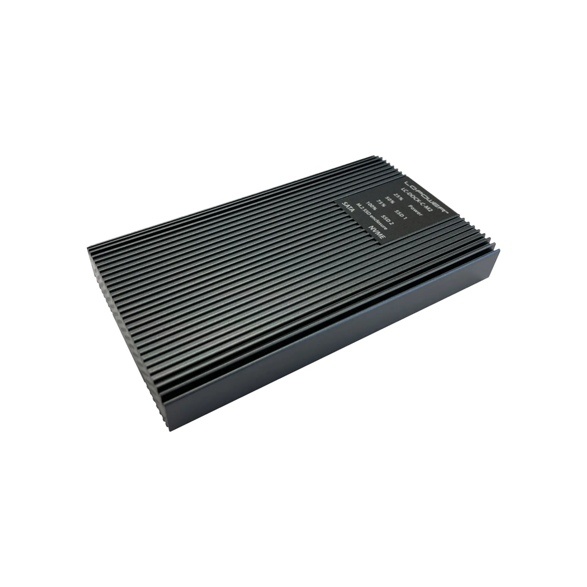 LC-Power LC-DOCK-C-M2 USB3.2 Docking Station NVMe &SATA-M.2 retail