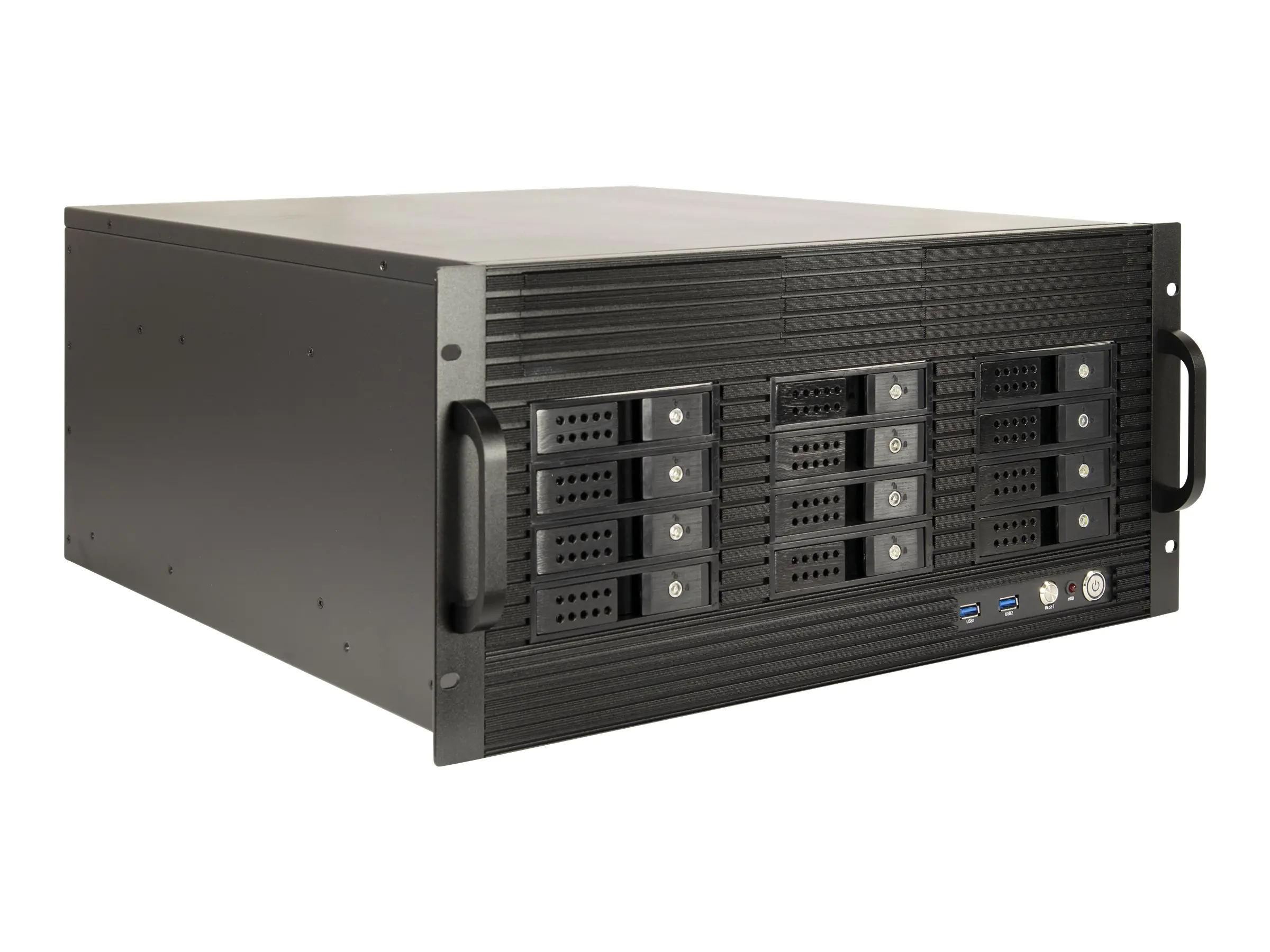 Inter-Tech IPC 5U-5512 - Rack-Montage - E-ATX / SSI EEB - SATA/SAS - keine Spannungsversorgung (ATX / PS/2) - USB