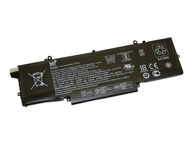 BTI - Laptop-Batterie (gleichwertig mit: HP BE06XL, HP 918108-855, HP BE06067XL-PL) - Lithium-Polymer - 4 Zellen - 5800 mAh