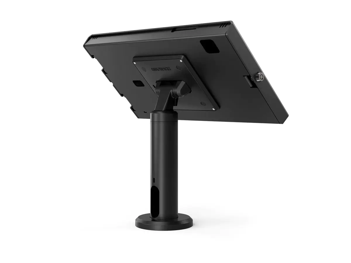 Compulocks Galaxy Tab A9+ Apex Enclosure Tilting Stand 8" Black - Befestigungskit (Aufstellung, Gehäuse) - für Tablett - verriegelbar - Metallrahmen - Schwarz - für Samsung Galaxy Tab A9+