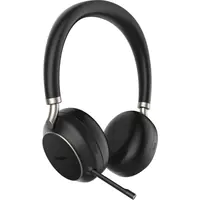 Yealink BH76 - Headset - On-Ear - Bluetooth - kabellos - aktive Rauschunterdrückung - Adapter USB-A via Bluetooth - Schwarz - Zertifiziert für Microsoft Teams