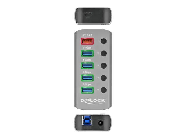 Delock - Hub - 4 x USB 3.2 Gen 1 - Desktop