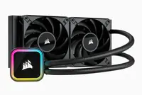 CORSAIR iCUE H100i RGB ELITE - Prozessor-Flüssigkeitskühlsystem - Kühlergröße: 240 mm - (für: AM4, sTRX4, LGA1155, LGA1150, LGA1151, LGA1156, LGA2011, LGA2066, LGA1200, LGA2011-3, LGA1700) - 120 mm