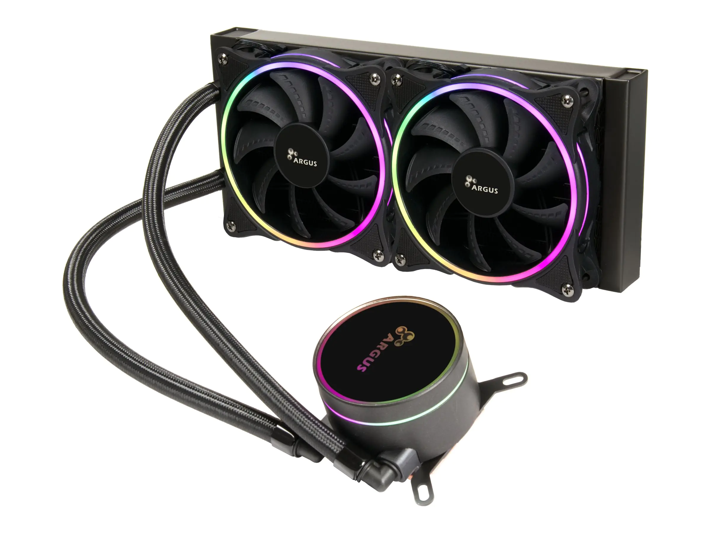 Inter-Tech CPU-Wasserkühlung Argus Iceman LC-240 RGB