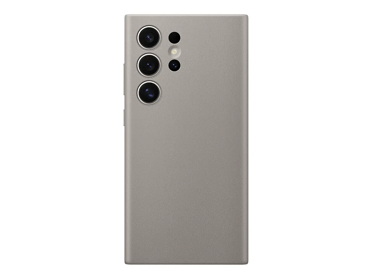 Samsung GP-FPS928HCA - Hintere Abdeckung für Mobiltelefon - veganes Leder - Taupe - für Galaxy S24 Ultra
