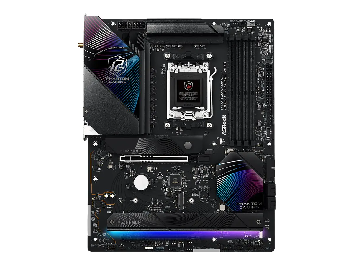 ASRock B850 Riptide WiFi DDR5 AM5 retail - AMD Sockel AM5 (Ryzen Zen4)
