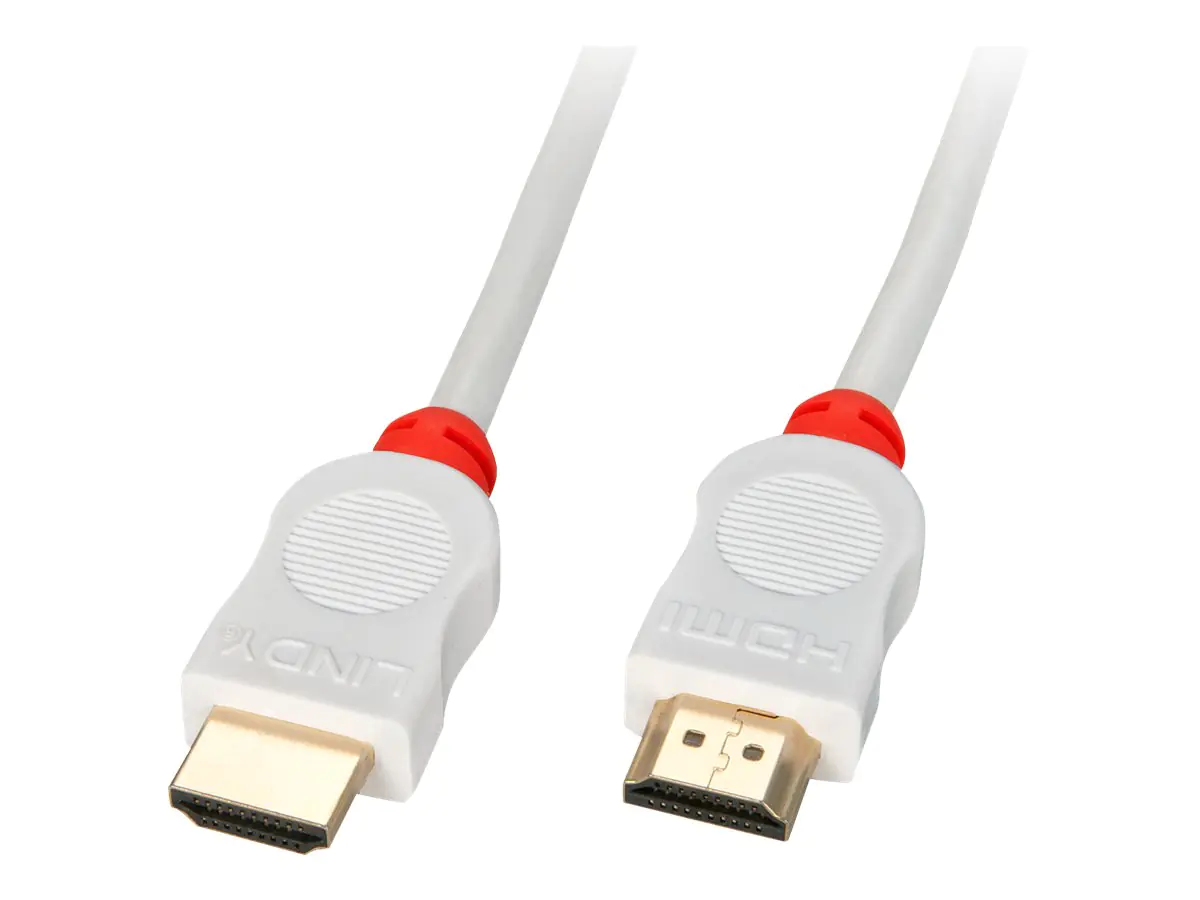 Lindy - HDMI-Kabel - HDMI männlich zu HDMI männlich - 3 m - Dreifachisolierung - weiß Lindy - HDMI-Kabel - HDMI männlich zu HDMI männlich - 3 m - Dreifachisolierung - weiß