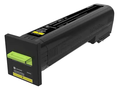 Lexmark - Hohe Ergiebigkeit - Gelb - Original - Tonerpatrone LCCP, LRP - für Lexmark CX820de, CX820dtfe, CX825de, CX825dte, CX825dtfe, CX860de, CX860dte, CX860dtfe
