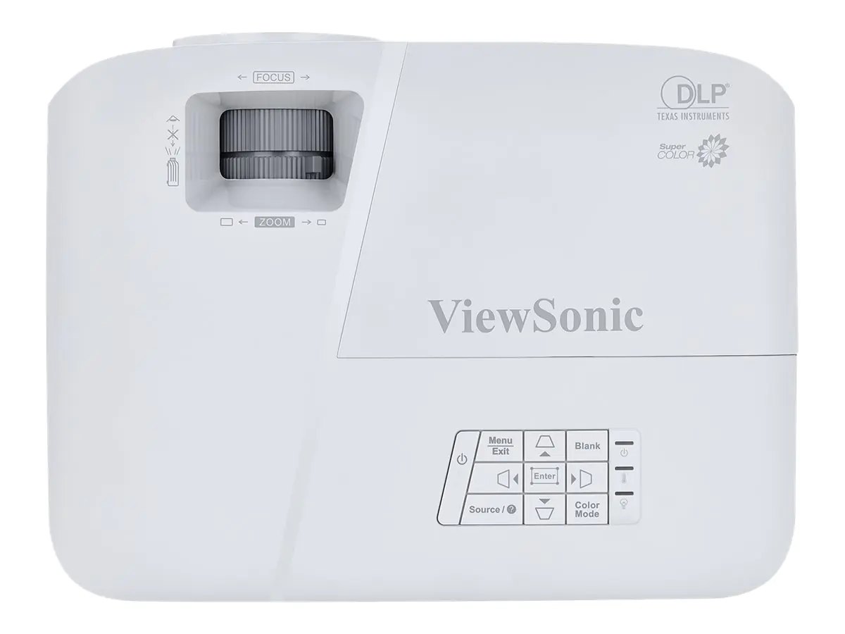ViewSonic PG603W - DLP-Projektor - 3D - 3600 ANSI-Lumen - WXGA (1280 x 800) - Wi-Fi/LAN