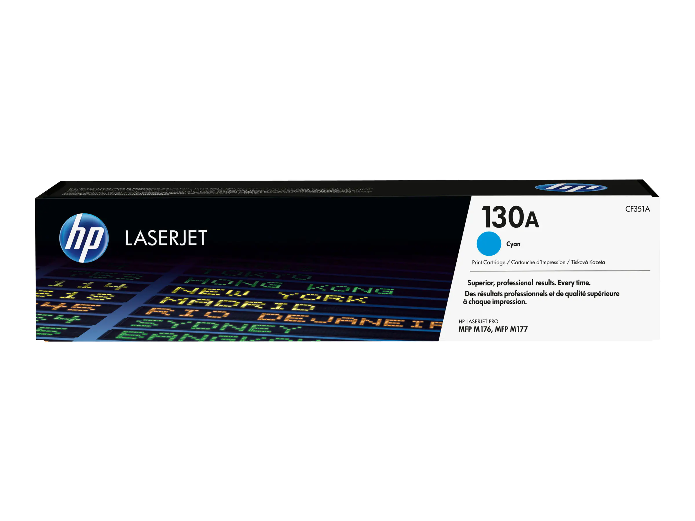 HP 130A - Cyan - Original - LaserJet - Tonerpatrone (CF351A) - für Color LaserJet Pro MFP M176n, MFP M177fw HP 130A - Cyan - Original - LaserJet - Tonerpatrone (CF351A) - für Color LaserJet Pro MFP M176n, MFP M177fw