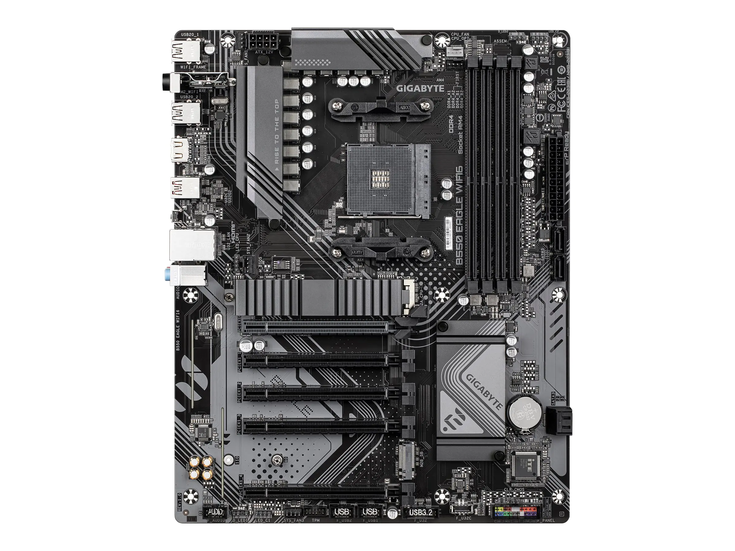 Gigabyte B550 EAGLE WIFI6 (B550,AM4,ATX,DDR4) - AMD Sockel AM4 (Ryzen) - ATX