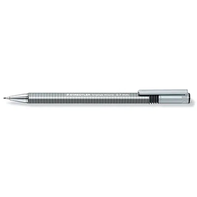 STAEDTLER Druckbleistift triplus micro 774 25 0,5mm B +Radierer grau STAEDTLER Druckbleistift triplus micro 774 25 0,5mm B +Radierer grau