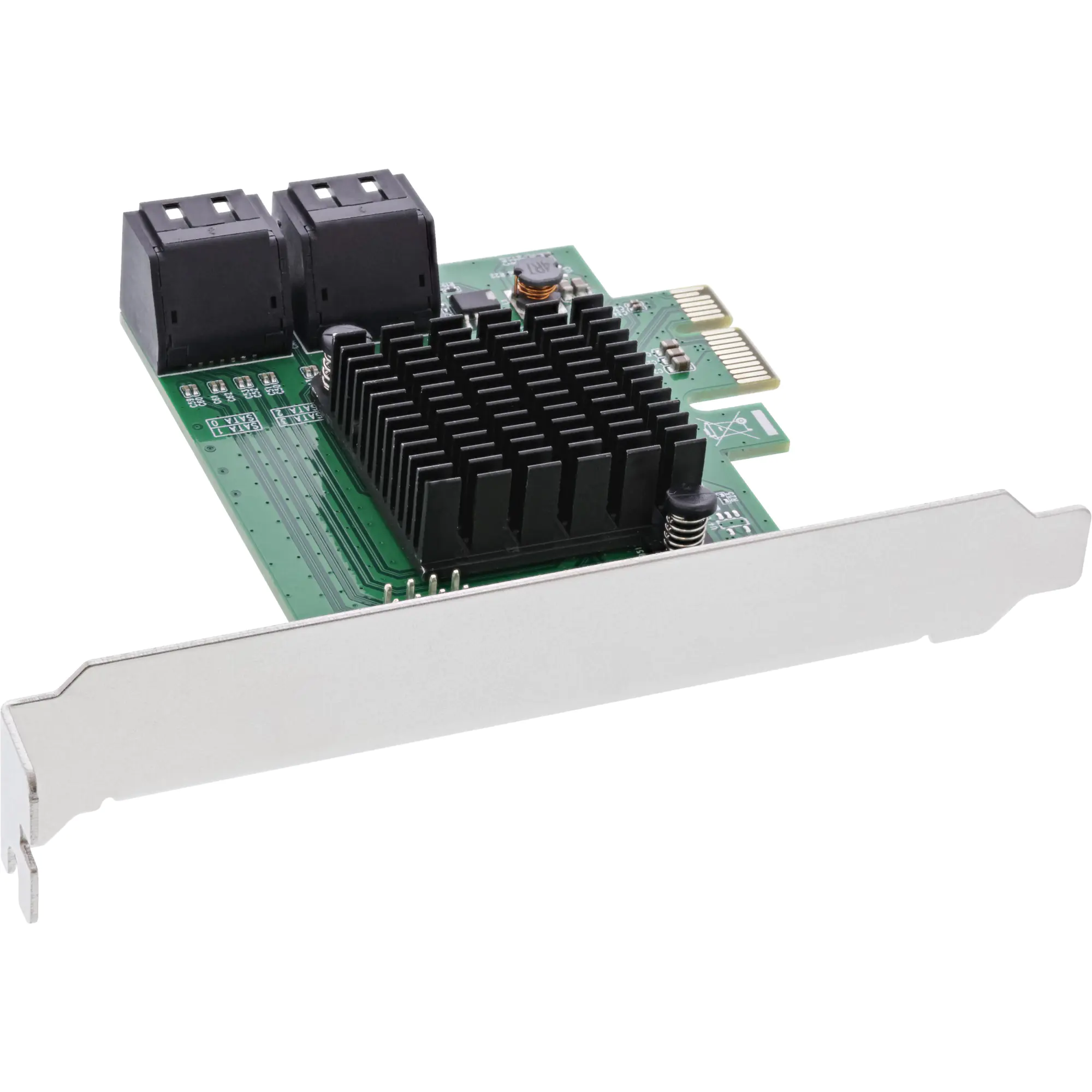 InLine Schnittstellenkarte - 4x SATA 6Gb/s Controller - PCIe 2.0 (PCI-Express) InLine Schnittstellenkarte - 4x SATA 6Gb/s Controller - PCIe 2.0 (PCI-Express)