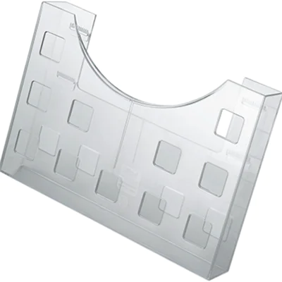 helit Prospekthalter H6102602 DIN A5/A6 1Fach PS glasklar helit Prospekthalter H6102602 DIN A5/A6 1Fach PS glasklar