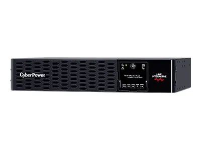 CyberPower Professional Rack Mount PR1500ERT2U - USV (in Rack montierbar/extern) - Wechselstrom 220/230/240 V - 1500 Watt - 1500 VA - RS-232, USB - Ausgangsanschlüsse: 10 - 2U - Schwarz