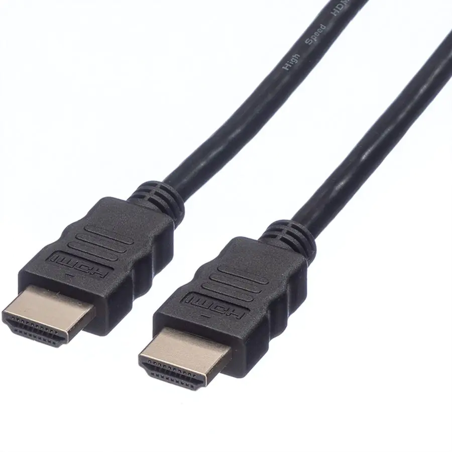 VALUE - HDMI-Kabel mit Ethernet - HDMI männlich zu HDMI männlich - 2 m - Doppelisolierung VALUE - HDMI-Kabel mit Ethernet - HDMI männlich zu HDMI männlich - 2 m - Doppelisolierung
