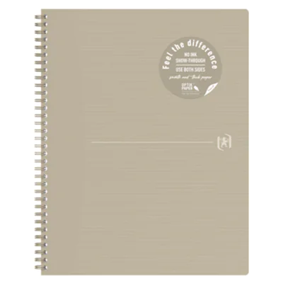 Oxford Collegeblock Origins DIN A4+ kariert Karton beige 70 Bl. Oxford Collegeblock Origins DIN A4+ kariert Karton beige 70 Bl.
