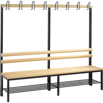 C+P Garderobenbank 8052100S10000 1650x1960x403mm sgr