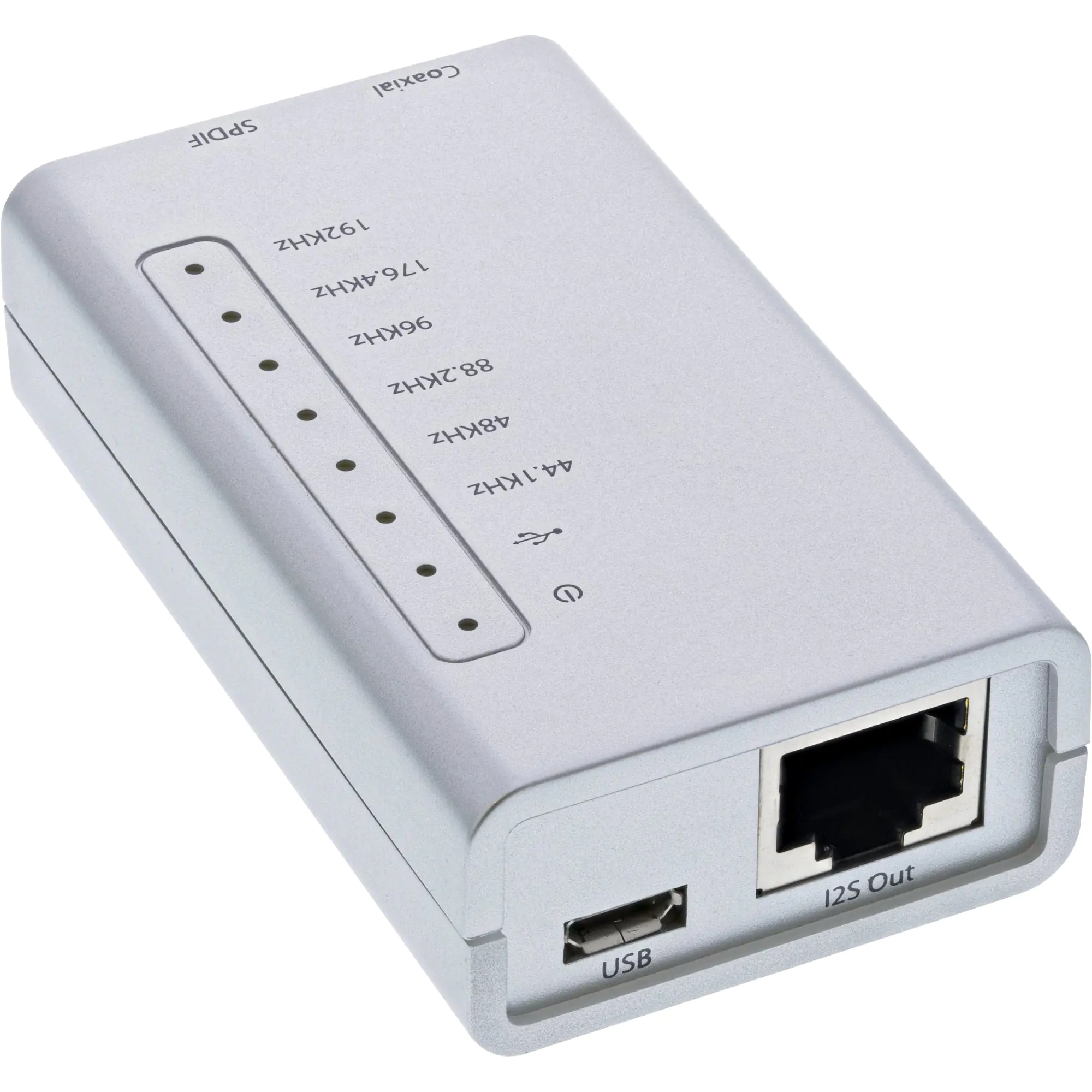 InLine USB HD Audio Adapter - Soundkarte - 24-Bit - 192 kHz - Stereo - USB 2.0 - CM6631A