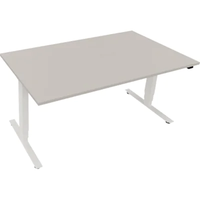 Sitz-/Stehtisch T-Kufe klappbar B1600xT900xH625-1285 ws/Lichtgrau Sitz-/Stehtisch T-Kufe klappbar B1600xT900xH625-1285 ws/Lichtgrau