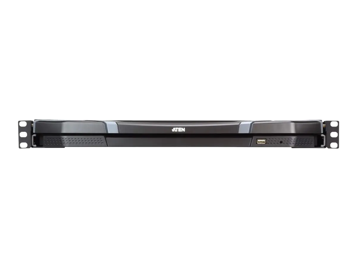 ATEN CL3800 - KVM-Konsole - USB - 47 cm (18.5") - Rack - einbaufähig - 1920 x 1080 Full HD (1080p) @ 60 Hz - 350 cd/m² - 1000:1 - 20 ms - HDMI, DVI-D, VGA, 2xUSB - 1U