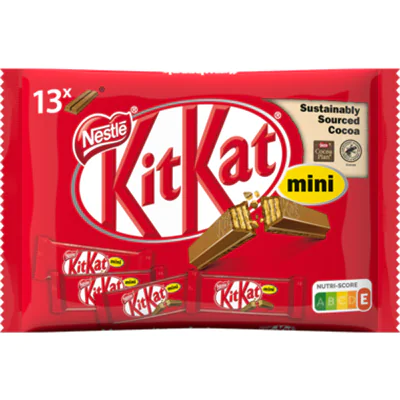 KitKat® Schokoriegel Mini 13 x 16,9 g/Pack.