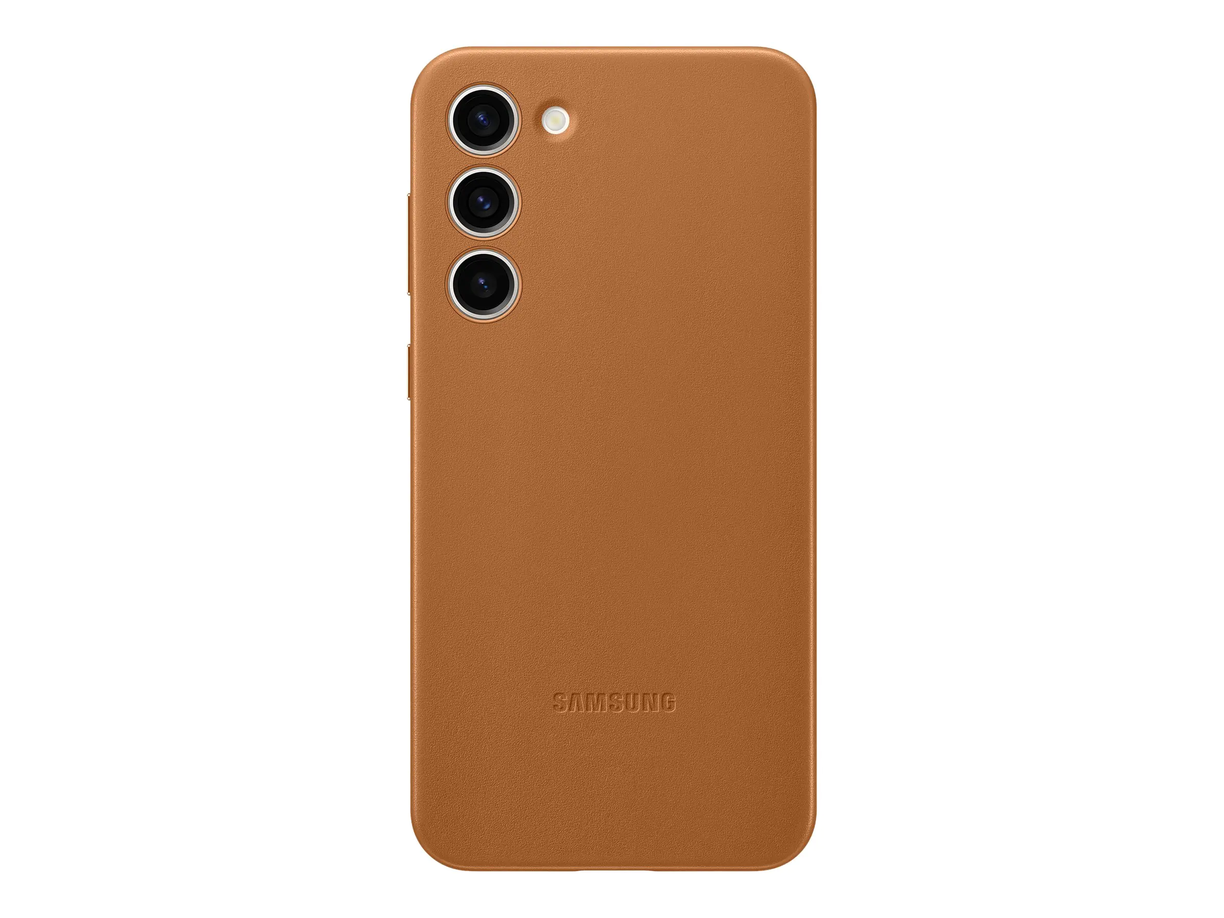 Samsung EF-VS916 - Hintere Abdeckung für Mobiltelefon - Echt Leder - Kamelhaarfarbe - für Galaxy S23+