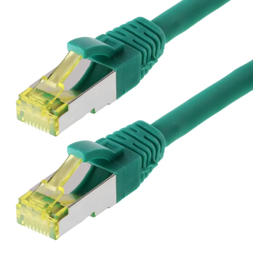 exertis Connect - Patch-Kabel - RJ-45 (M) zu RJ-45 (M) - 2 m - SFTP - CAT 6a - halogenfrei - grün exertis Connect - Patch-Kabel - RJ-45 (M) zu RJ-45 (M) - 2 m - SFTP - CAT 6a - halogenfrei - grün